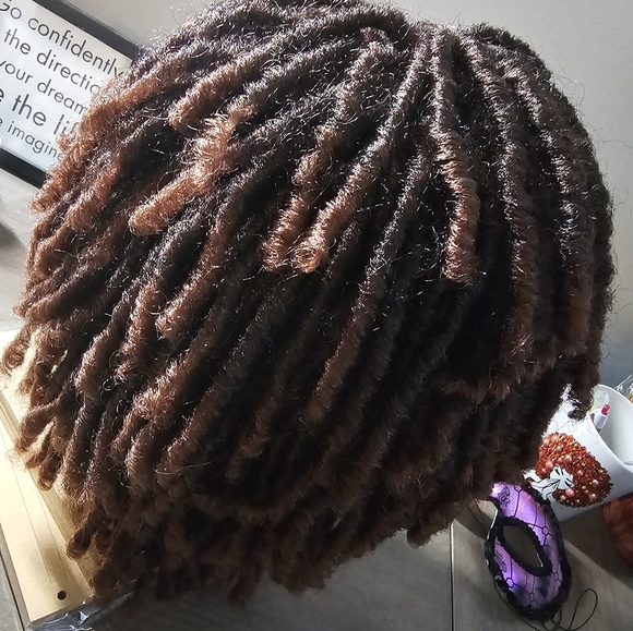 Dreadlocks Wig (1B/30) - Picture 2 of 4